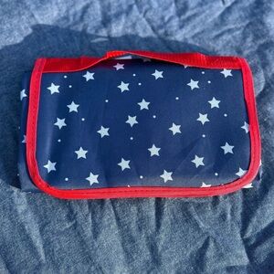 Star Patriotic Weighted Picnic Blanket- NEW